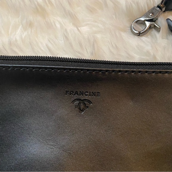 Francine Black Wristlet Wallet - Picture 3 of 5